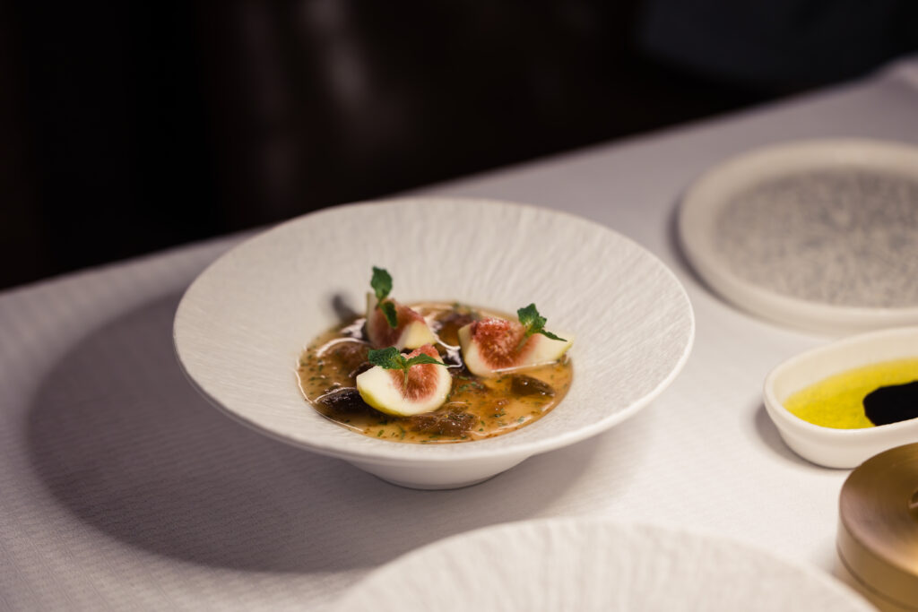 Ricci Italian Restaurant And Crudo Bar Pannacotta Routeen.