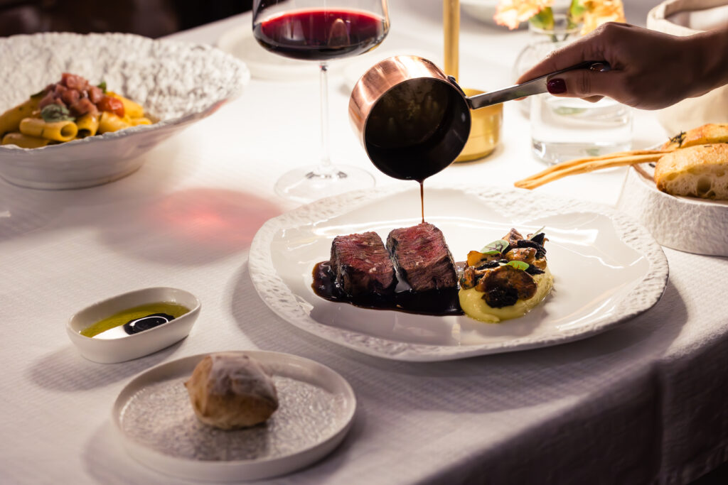 Black Angus Beef Tenderloin Ricci Italian Restaurant And Crudo Bar
